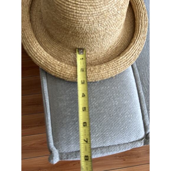 Helen Kaminski Handmade Raffia Hat Natural Australia Cottagecore main image 9